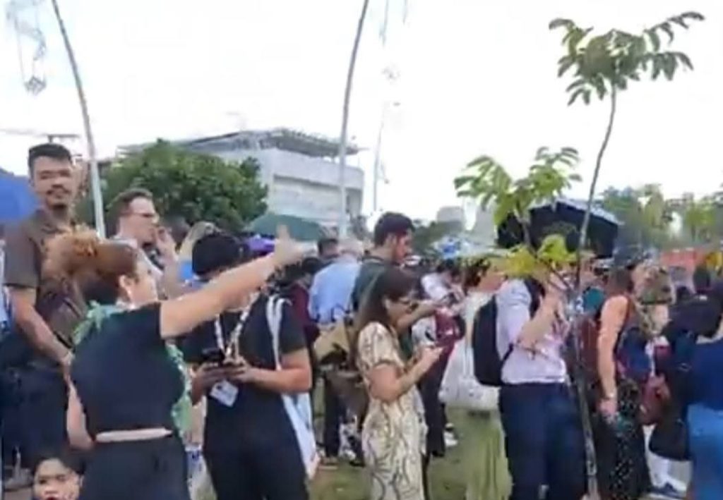 বেলেমে কপ ৩০-এ প্যাভিলিয়নে আগুন, কোনো হতাহতের খবর নেই