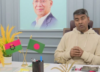 ঢাকা ১৮ আসনে বিএনপির প্রার্থী এসএম জাহাঙ্গীর হোসেন।