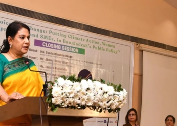 জলবায়ু পরিবর্তনে নারী উদ্ভাবনী উদ্যোগেই ঘুরে দাঁড়াচ্ছে: পরিবেশ উপদেষ্টা