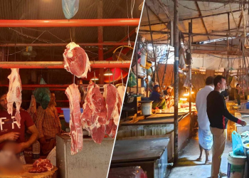 ঈদে চড়া গরুর মাংসের দাম কমতির দিকে, মাছের দোকান হাতেগোনা