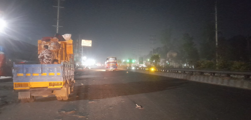 দীর্ঘ ভোগান্তির পর এখন ফাঁকা ঢাকা-টাঙ্গাইল মহাসড়ক