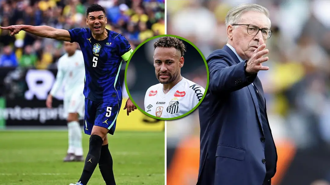 গ্যালারিতে নেইমারের নামে স্লোগান, যে প্রতিক্রিয়া আনচেলত্তি-ক্যাসেমিরোর