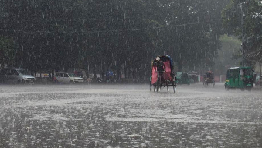 টানা পাঁচদিন বৃষ্টি হতে পারে যেসব অঞ্চলে