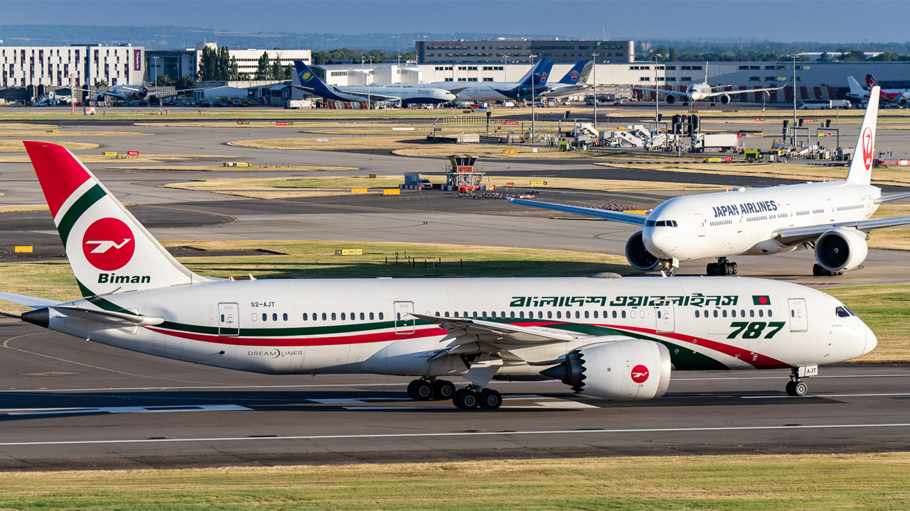 বিমানের জেদ্দা ও মদিনার বাতিল হওয়া ফ্লাইট যাবে আজ
