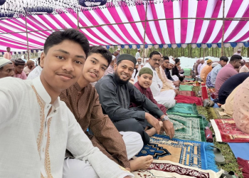 ঈদের নামাজ শেষে আসন্ন সিরিজের জন্য দোয়া চাইলেন মুশফিক