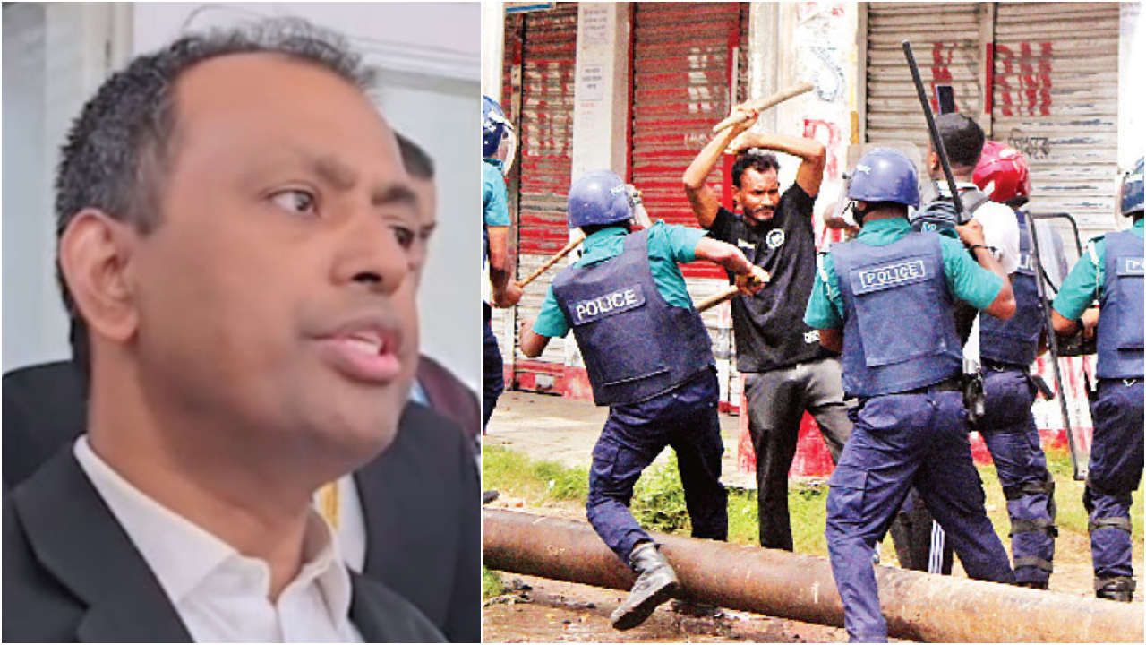 লাঠি হাতে ৬ পুলিশ, অভিযোগে এক : তদন্ত ত্রুটিপূর্ণ দাবি আইনজীবীর