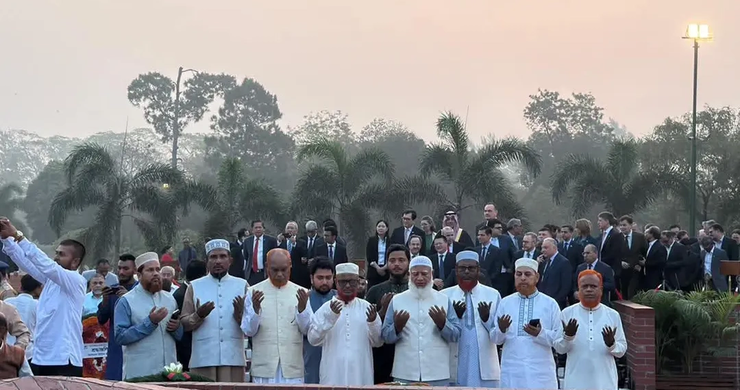 স্বাধীনতা দিবসে স্মৃতিসৌধে বিরোধীদলীয় নেতা শফিকুর রহমানের শ্রদ্ধা