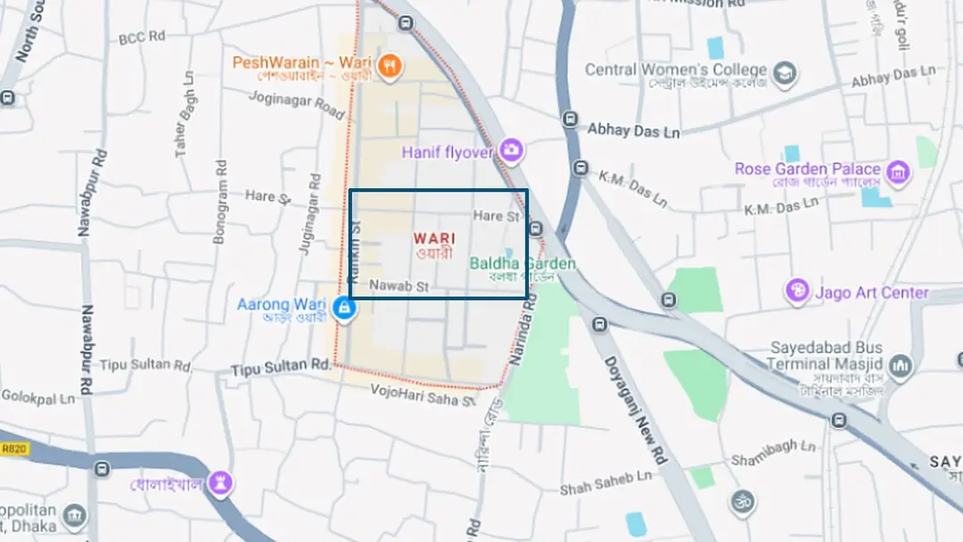 ওয়ারীতে গাড়ির চাপায় প্রাণ গেল এক যুবকের