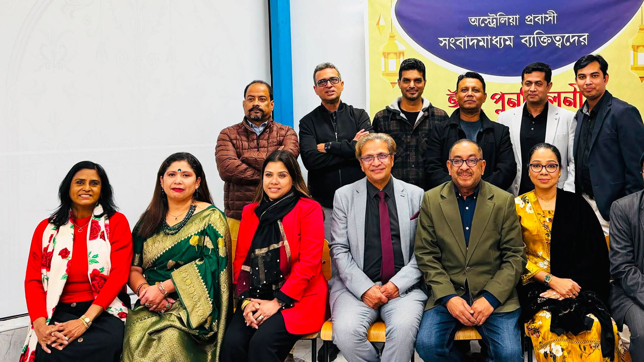 সিডনিতে কেরামত উল্লাহ বিপ্লবকে সম্মাননা প্রবাসীদের