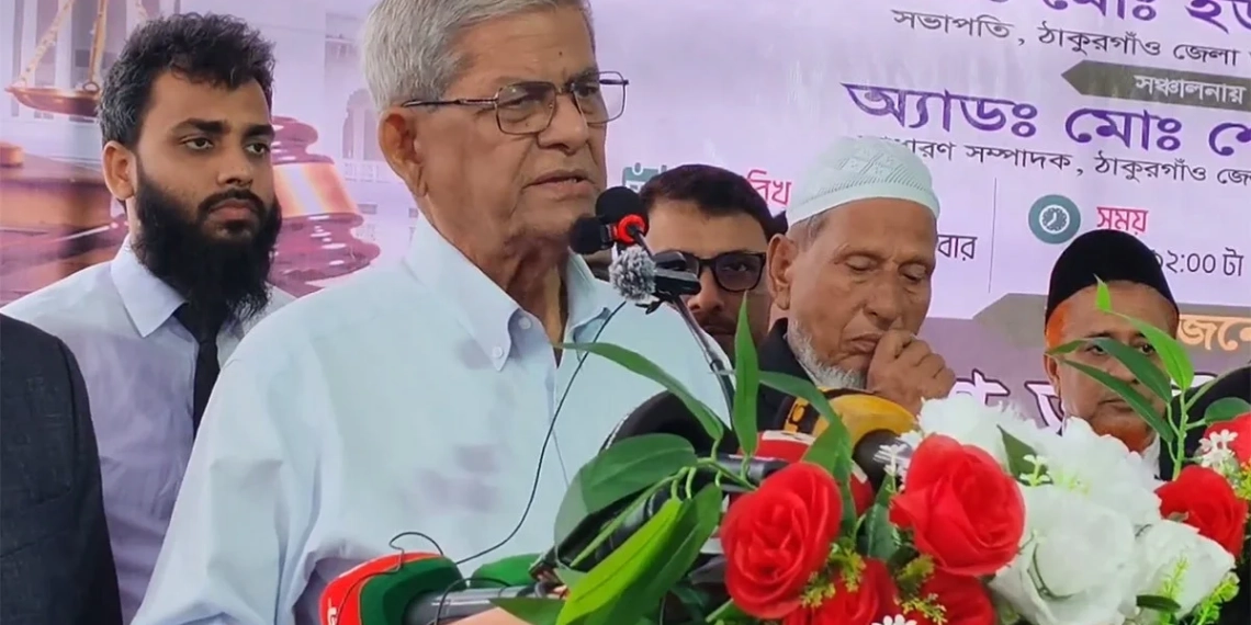 আমরা ফ্যাসিস্ট ব্যবস্থা থেকে বেরিয়ে আসতে সক্ষম হয়েছি : মির্জা ফখরুল