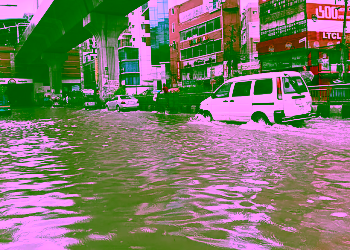 রাজধানীতে ৩ ঘণ্টায় ২৫ মিলিমিটার বৃষ্টি, বাকি দিন কেমন যাবে