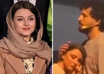 অভিনেতার বুকে মাথা রাখায় মামলা