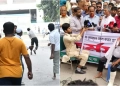 ইসলামী ব্যাংকের সামনে দুই পক্ষের সংঘর্ষ, আহত ৫৫