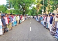 সাড়ে ৭ কোটি টাকার আশ্রয়কেন্দ্র নির্মাণে সমুদ্রের বালু ব্যবহার