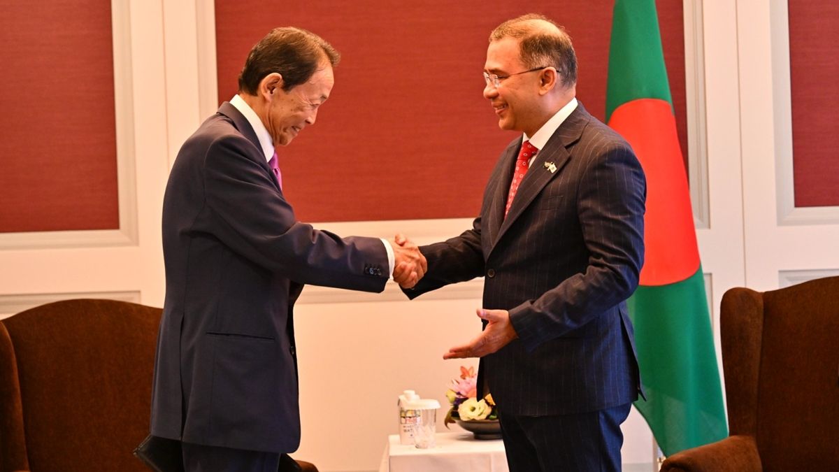 টোকিওতে তারেক রহমানের সঙ্গে তারো আসোর বৈঠক  বাংলাদেশে বিনিয়োগে আগ্রহী জাপানি কোম্পানিগুলো