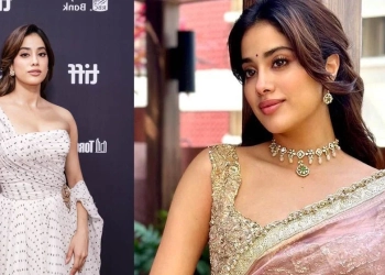 বাংলার মসলিন পরে প্যারিস মাতালেন জাহ্নবী