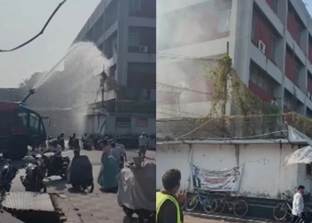 শাহজালাল বিমানবন্দরের স্টোর বিল্ডিংয়ে আগুন