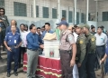 ঠাকুরগাঁও-১ উপনির্বাচন : ১৮৫ কেন্দ্রে কড়া নিরাপত্তায় সরঞ্জাম বিতরণ